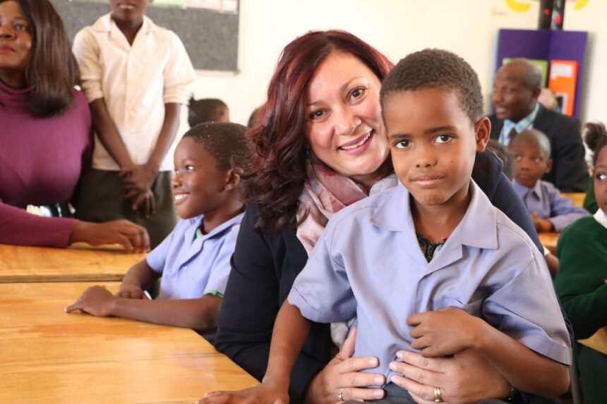 The fairy godmother of education in Namibia