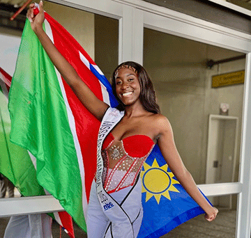Miss Earth Namibia a alukila keumbo …Ka tula Namibia ponomola 20 