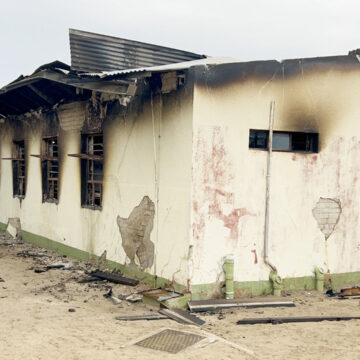 Ndiyona learners escape scathing fire