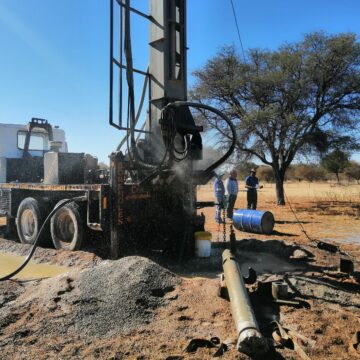 Omaheke Contractor makes progress on borehole projects