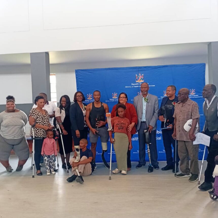 Namibia marks prosthetics and orthotics day