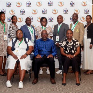AUSC Region 5 strengthens ties with Namibian sport leaders
