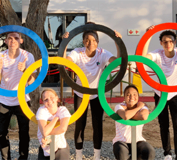 Olympic committee hands over kit to athletes