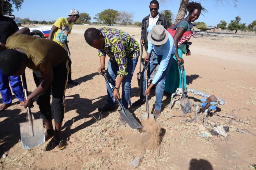 Clean water no longer a pipe dream  …Venaani donates to centenarian 