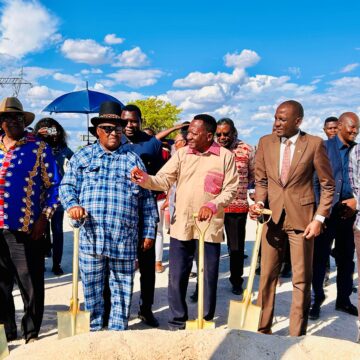 roads upgrading Oshakati-Ompundja road upgrade commisioned