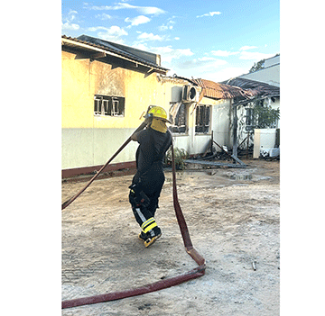 No suspect in Rundu court fire