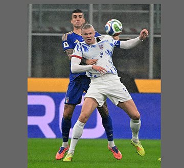 Haaland shines as Norway thump Italy …to rubber stamp qualification