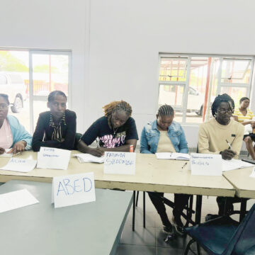 64 youth trained Waa na mutanda ku na ngombe …aagundjuka mOmusati ya dhewulilwa uunangeshefa