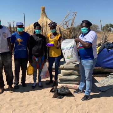 Food relief for grief-stricken family