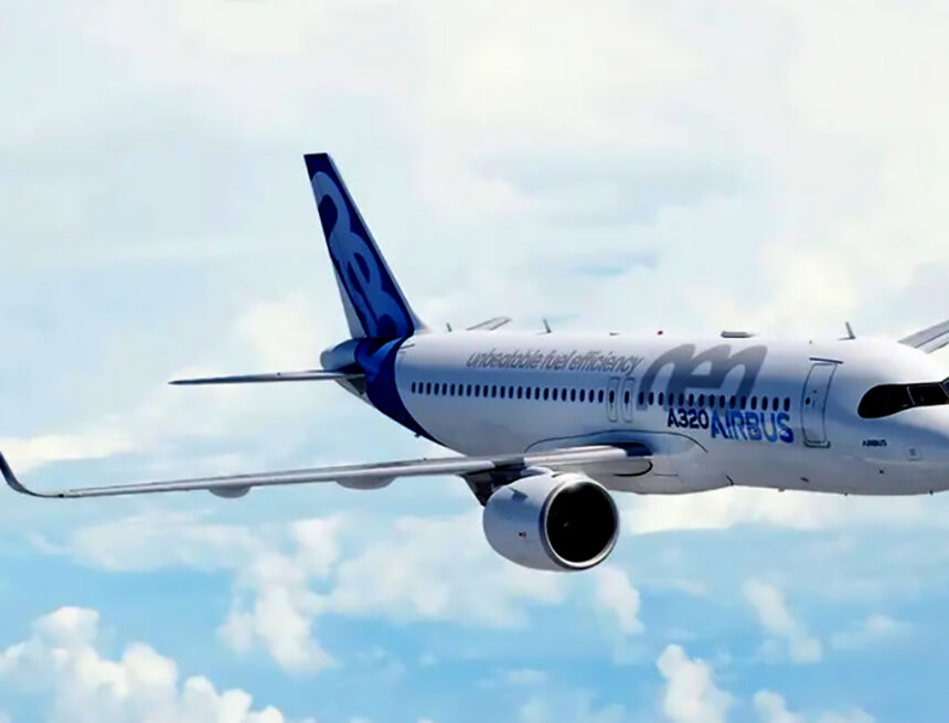 Airbus share price drops 