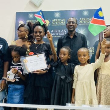 Authors Award Namibian teen author wins big
