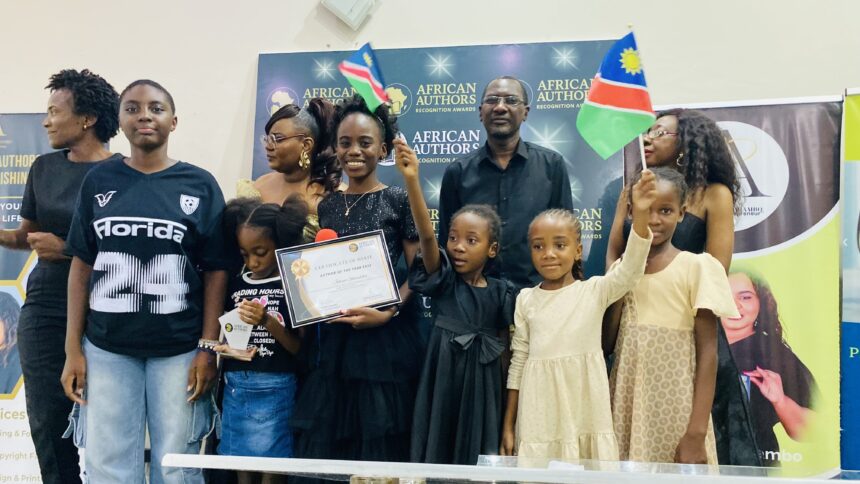 Namibian teen author wins big