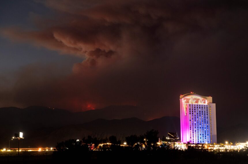California Wildfires Firefighters struggle to contain blaze in southern California