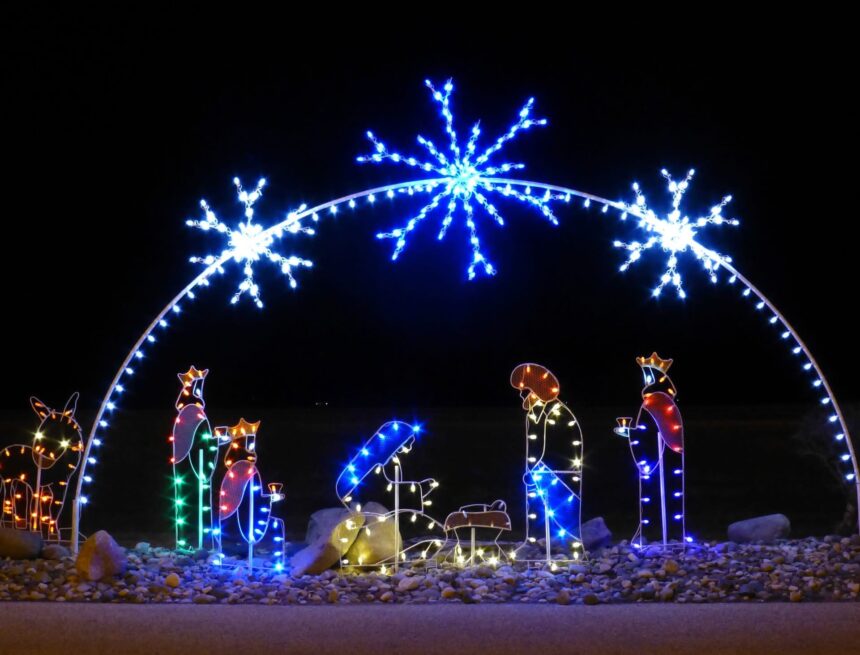 Christmas Lighting Ongwediva tai ka vema shekesheke …Omalamba ‘okele’ taa ka tya pii