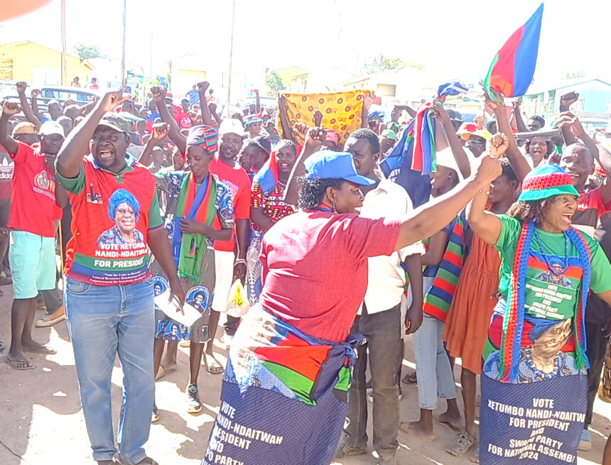 Swapo marks Erongo comeback
