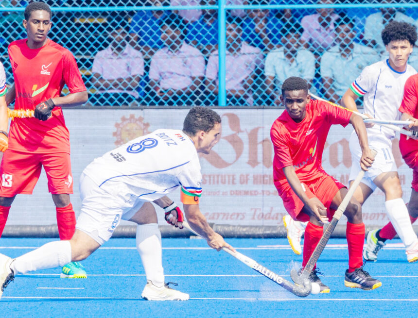 Hockey men 2 U/21 hockey men secure 23rd place