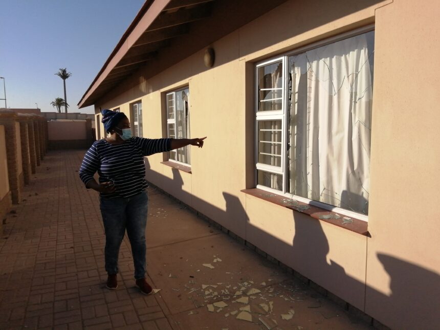 Commotion leaves police station with malicious damages