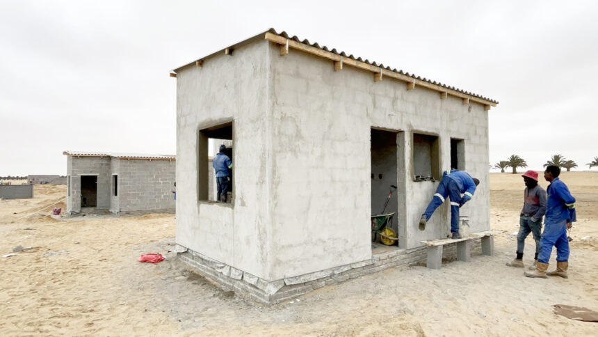 Informal settlement upgrade on track