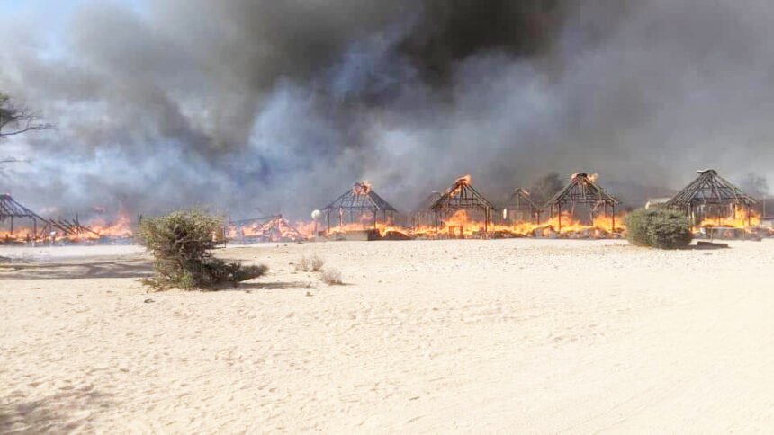 Omulilo gwa faalele omwenyo gohanona koSesriem 