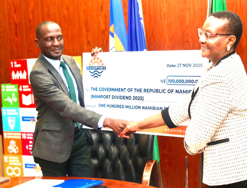 Namport declares N$100m dividend