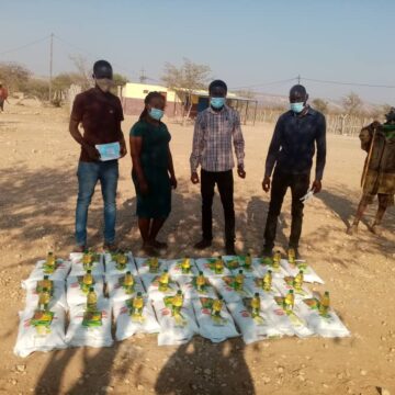 OCF donates to vulnerable families at Ovinjange