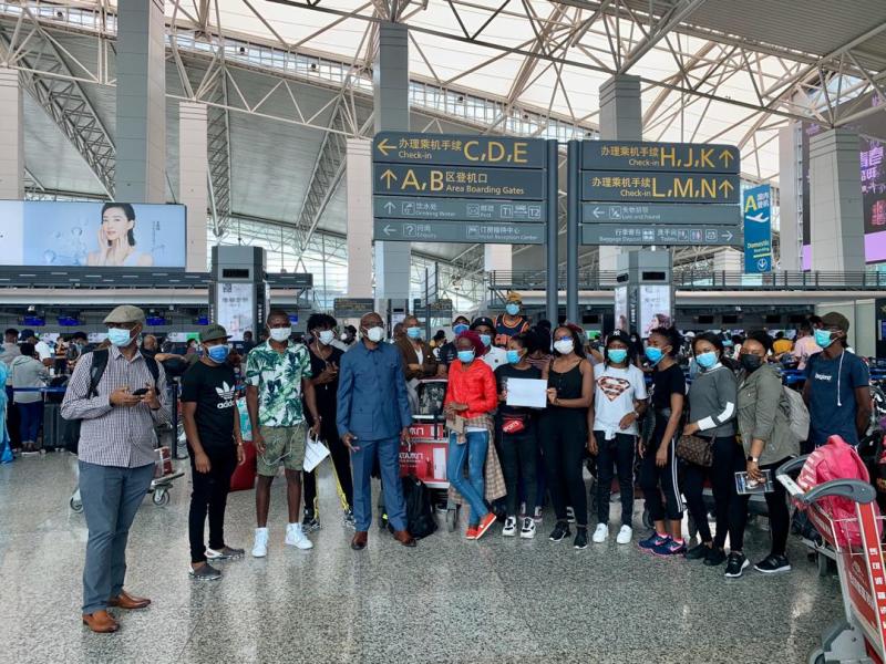 Students 25 students to be airlifted from China via Zambia