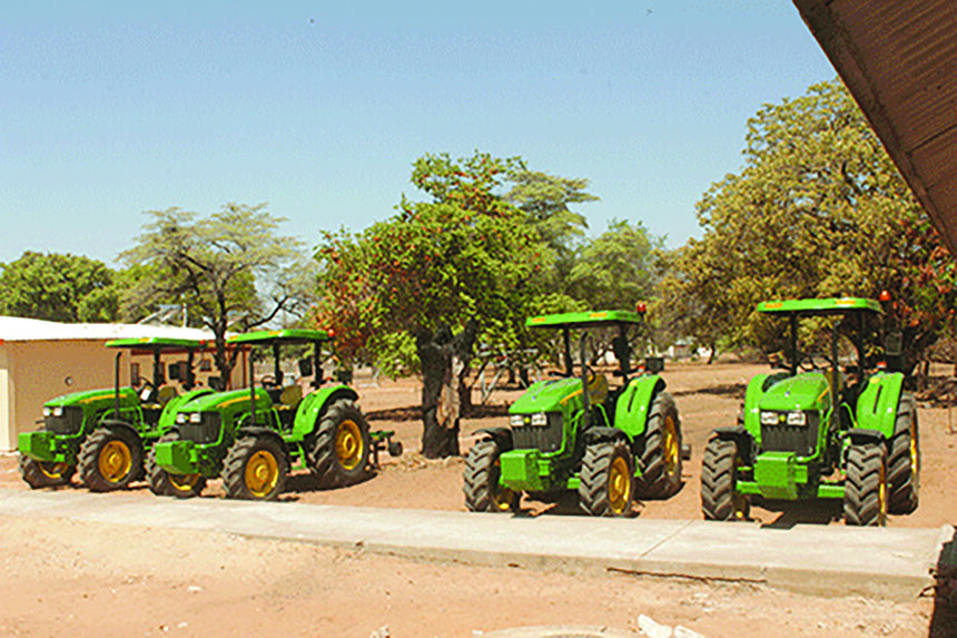 Tractors Govt rolls out tractors for ploughing
