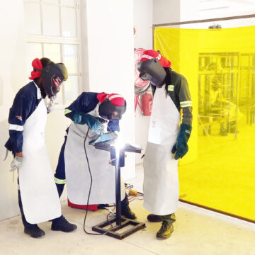 Welding Outapi youth gain welding skills for Namibia’s energy boom
