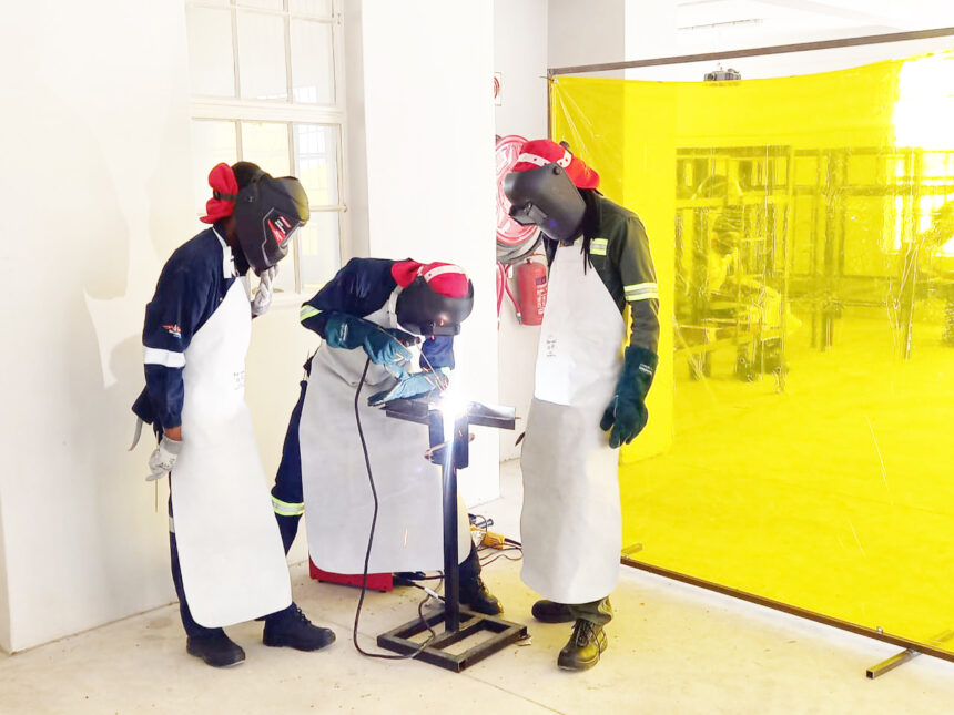 Welding Outapi youth gain welding skills for Namibia’s energy boom