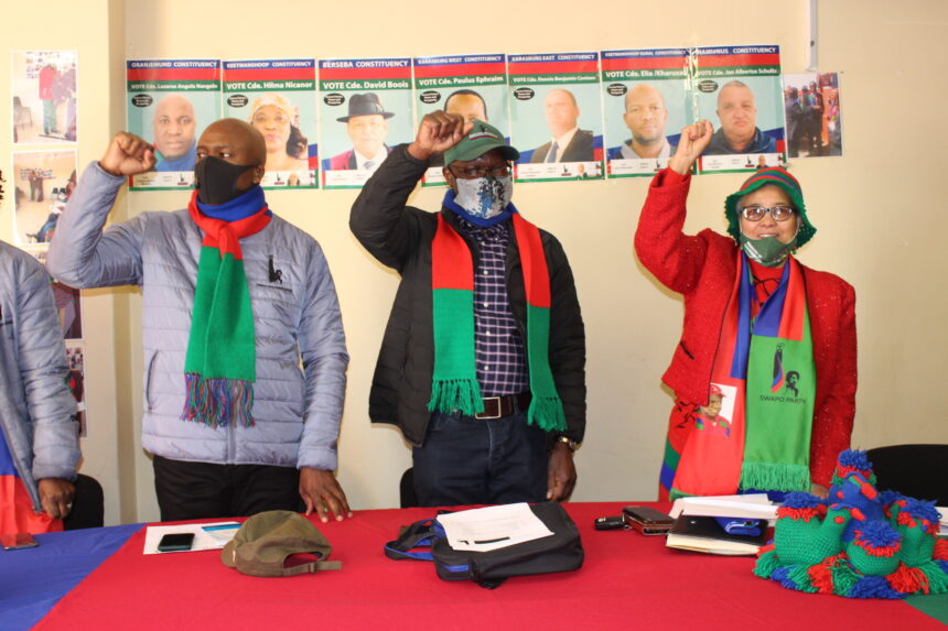 Witbooi Witbooi preaches Swapo unity in //Kharas