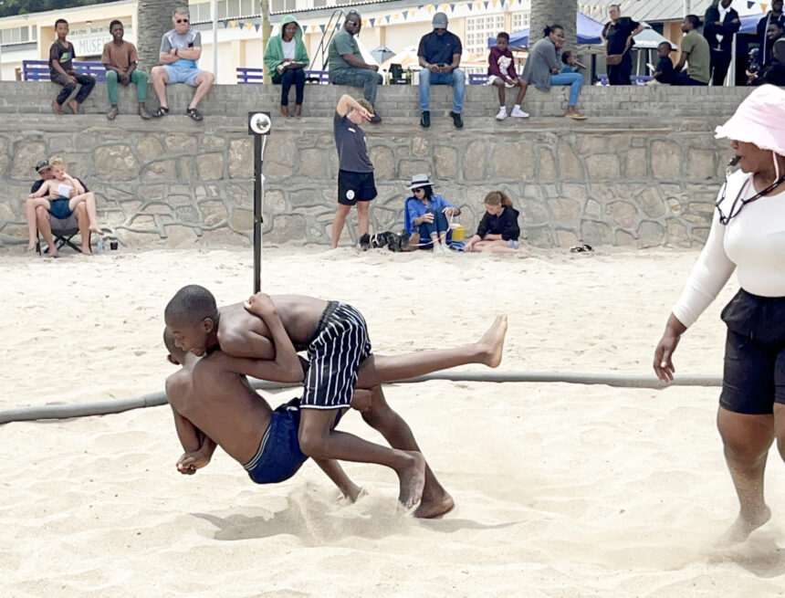 Swakop hosts first beach wrestling competition