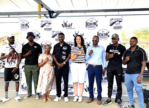 AC-Boxing-- AC Boxing launches Community Clean-Up with handover