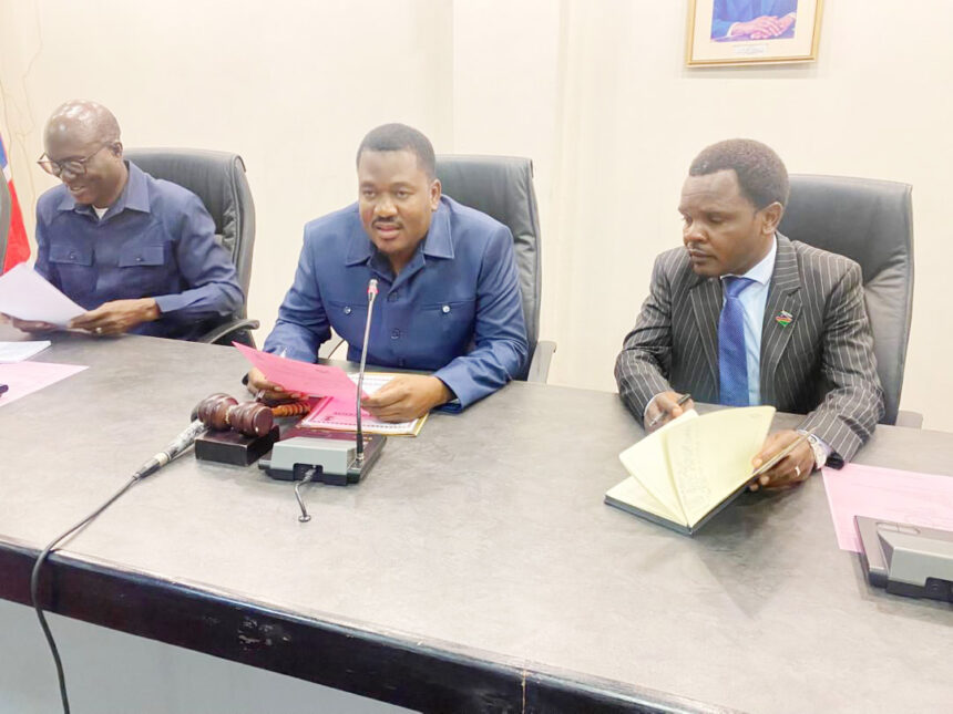 Omusati councillors get marching orders