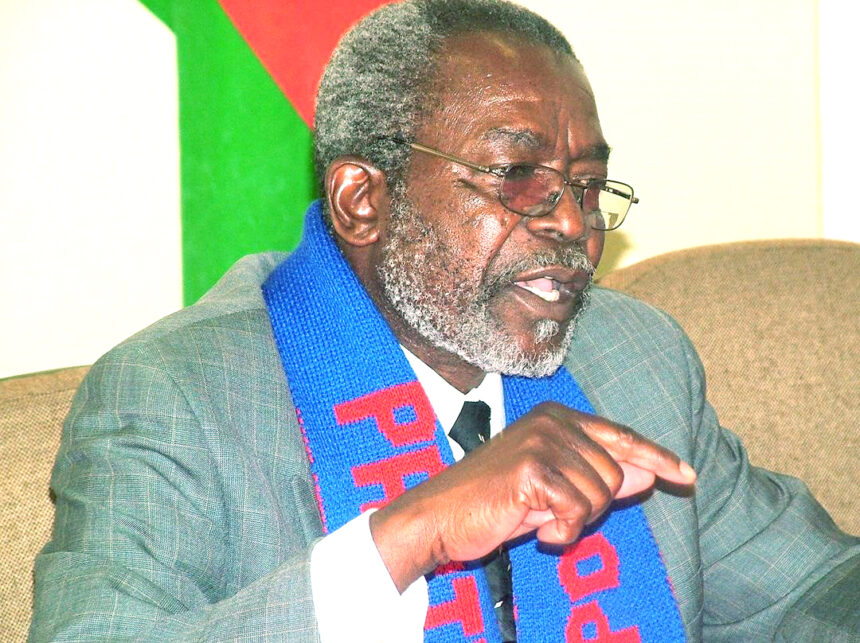 Ngurare pays tributes PM pays Hishoono tribute