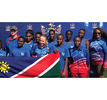 Junior tennis team off to championship in Botswana 