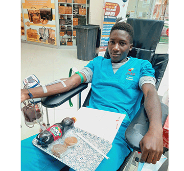 Blood-urges Oshiwana osha kumaidwa shi twikile okuyandja ohonde