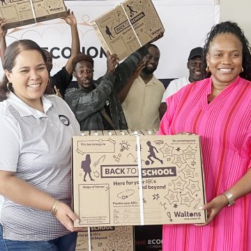#BeFree receives stationery packs