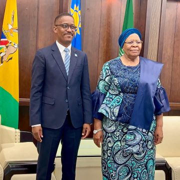 Nam, Bots boost strategic ties …as President receives regional envoys 