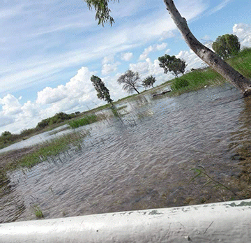 Kabbe South battles seasonal flooding …farmers count losses