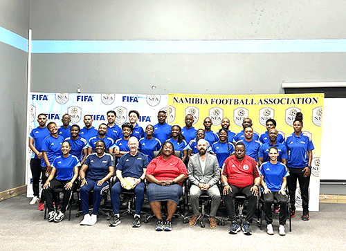 Local coaches complete Fifa Futsal coaching course