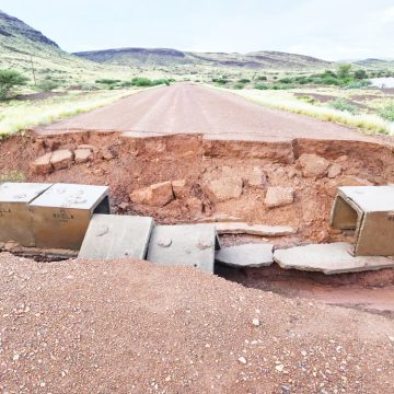 Heavy rainfall causes temporary road closures
