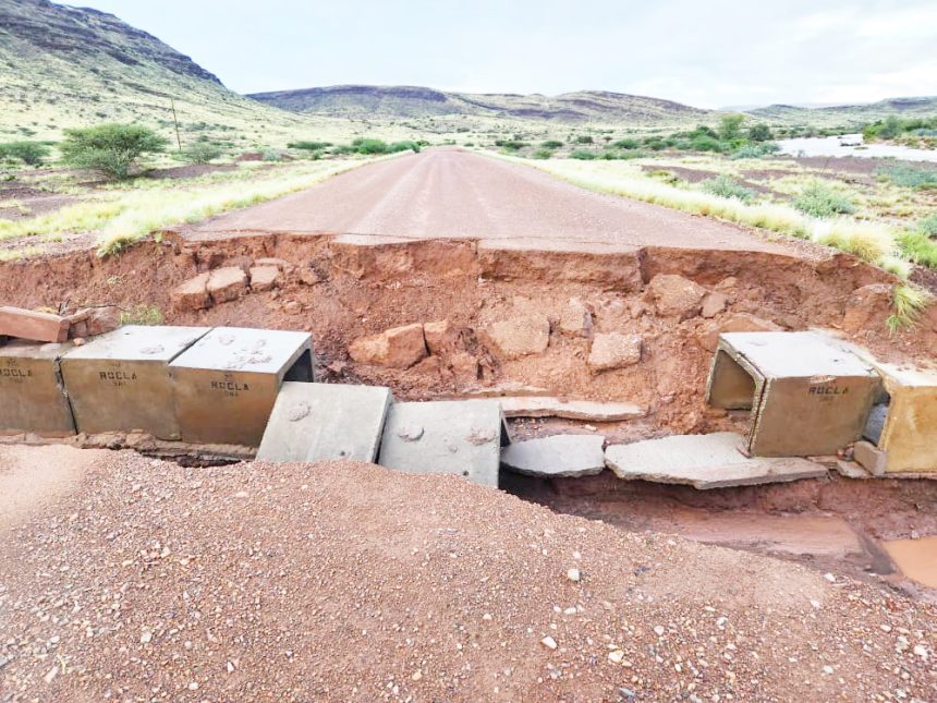 Heavy rainfall causes temporary road closures