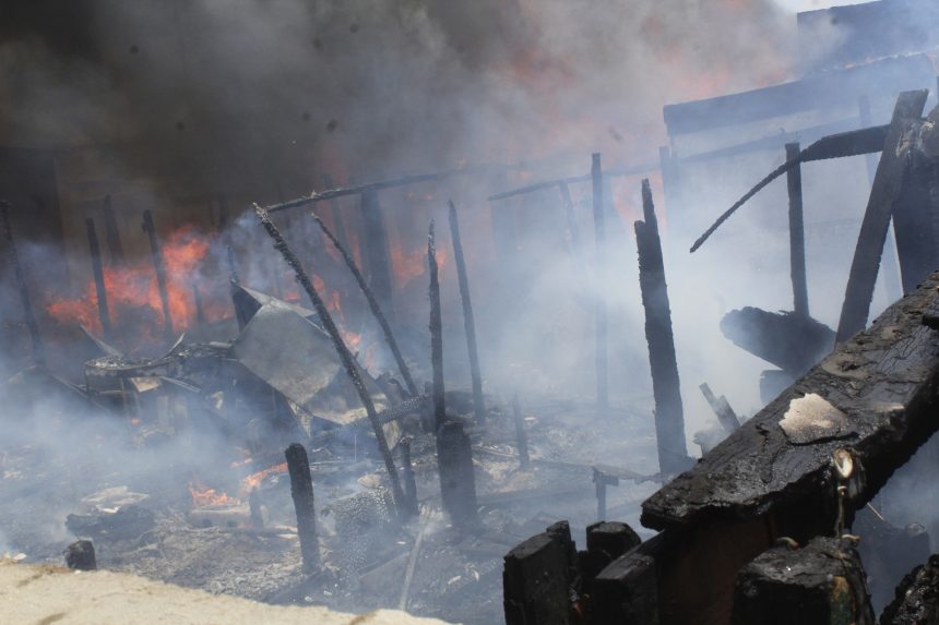 Another Walvis shack fire kills two