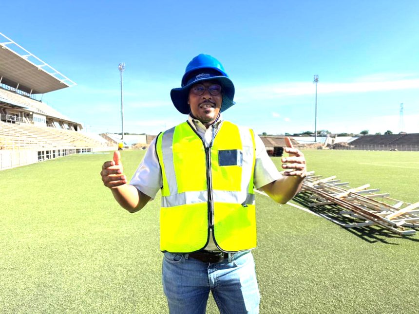 Sam Nujoma Stadium refurbishment on track …structural repairs to be completed by October