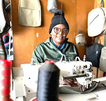 Stitching quality into existence …a glance into Veronica Haiputa’s upholstery
