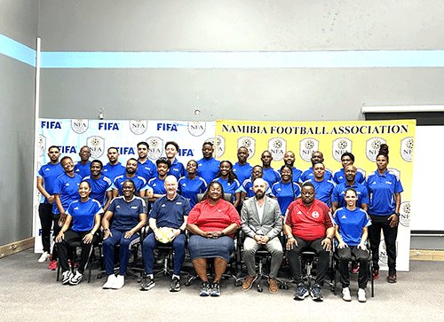 Futsal-course-- Local coaches complete Fifa Futsal coaching course