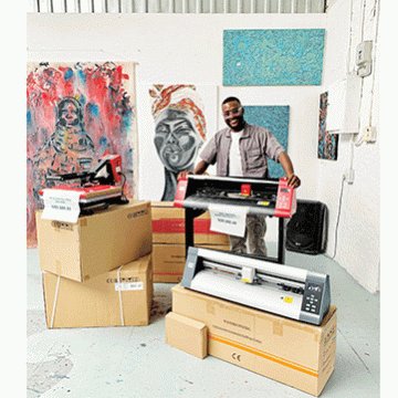 Shagandjwa stitching success while studying