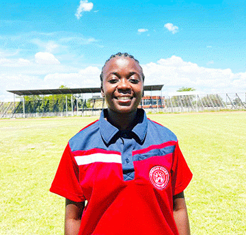 Personality of the week – Rise  of  African  Stars Queens  forward