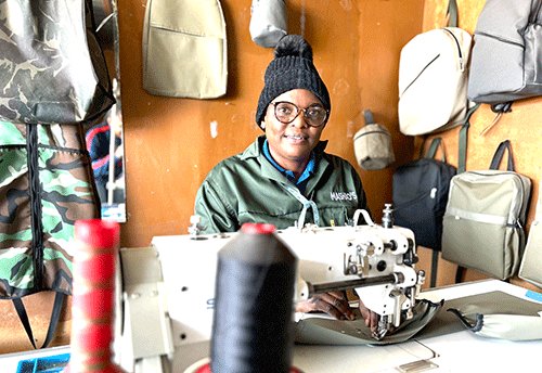 Stitching quality into existence …a glance into Veronica Haiputa’s upholstery