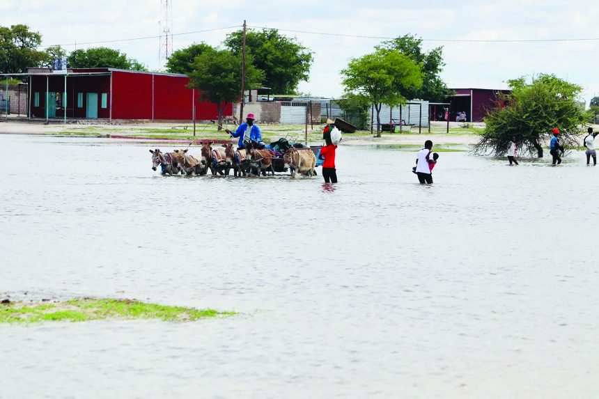 Efundja la mbaduka moNamibia
